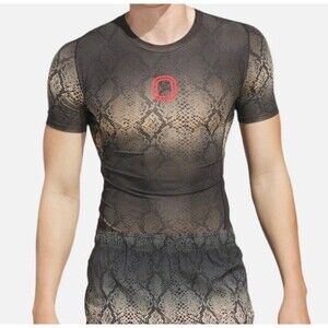 adidas Men’s TECHFIT Overtime Graphic Crew Neck COMPRESSION T-Shirt JM2926 $40